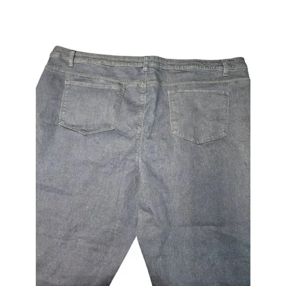 Venus NEW TAGS Embellished Mid Rise Skinny Jeans Size 24 Womens Plus - Picture 6 of 12